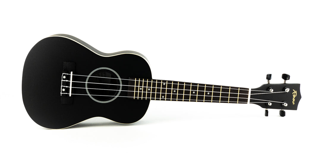 Reno RU300 Grand Konzert Ukulele (Black)