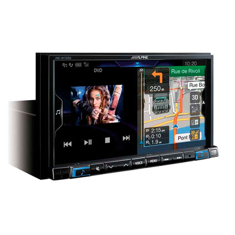 Alpine INE-W720D 2-DIN-Multimedia-Navigation