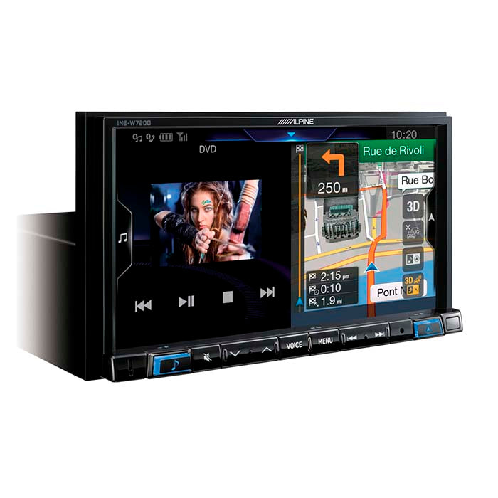 Alpine INE-W720D 2-DIN-Multimedia-Navigation