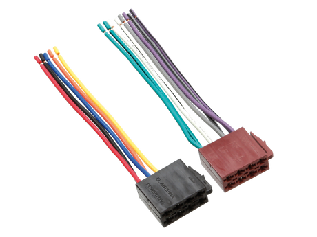 ISO-Stecker mit losen Leitungen (Buchse)