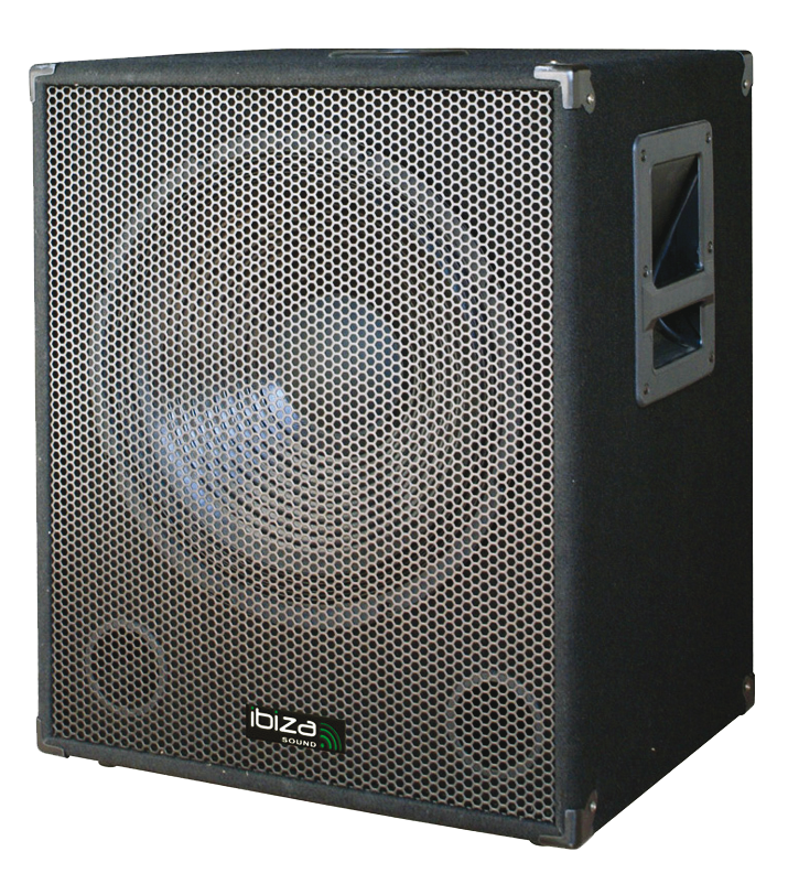Ibiza 15" active Subwoofer 800 Watt
