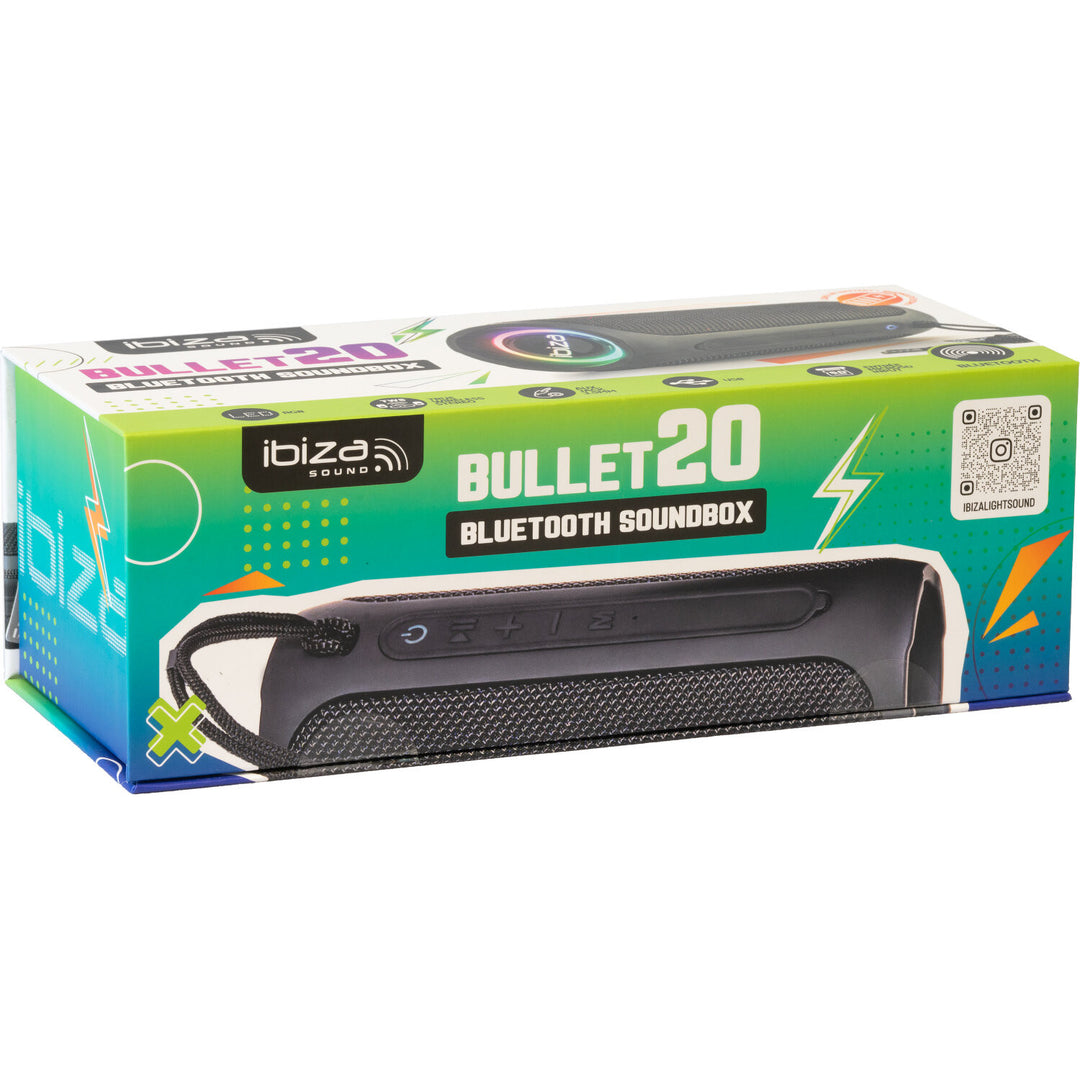 Ibiza BULLET20 Bluetooth Lautsprecher