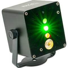 Ibiza Batteriebetriebene Lichteffekt m. Laser