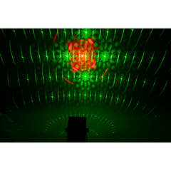 Ibiza Batteriebetriebene Lichteffekt m. Laser