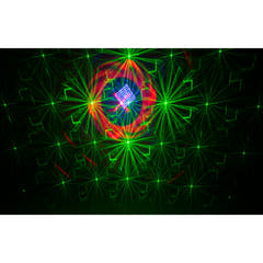 Ibiza Batteriebetriebene Lichteffekt m. Laser