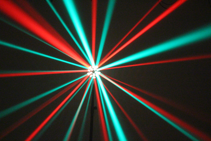 Ibiza Mini LED-Pilz RGBAW Lichtausgang