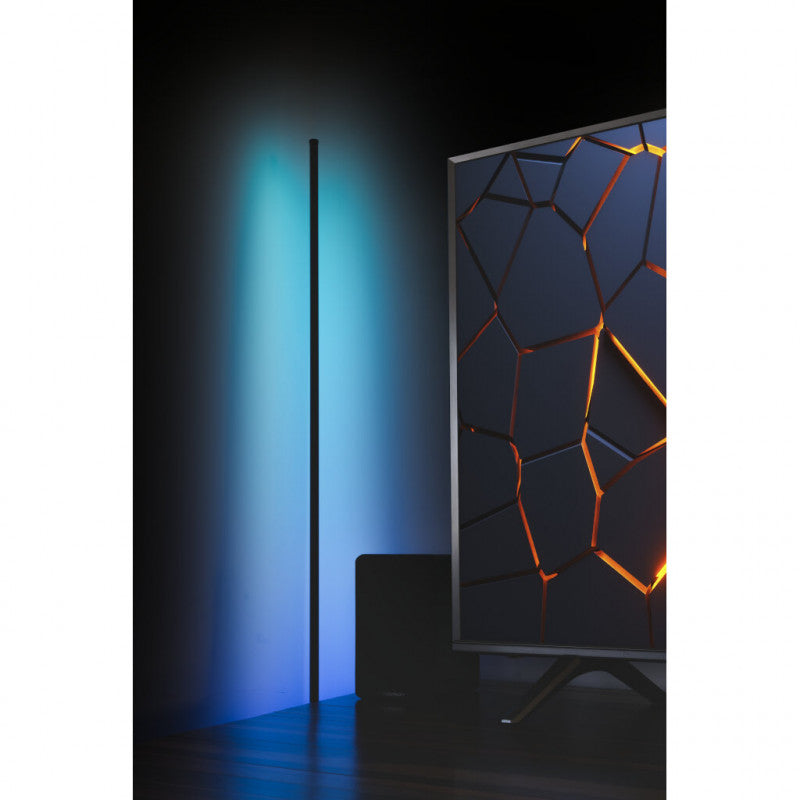 Ibiza Magic Color Stick RGB Bodenlicht (Schwarz)
