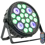 Ibiza XL RGBW+UV Parlampe (16x6 + 4x30 Watt)