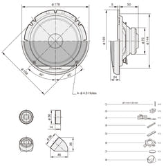 Pioneer TS-G170C 2-Wege Autolautsprechersystem (17cm, 6,5")