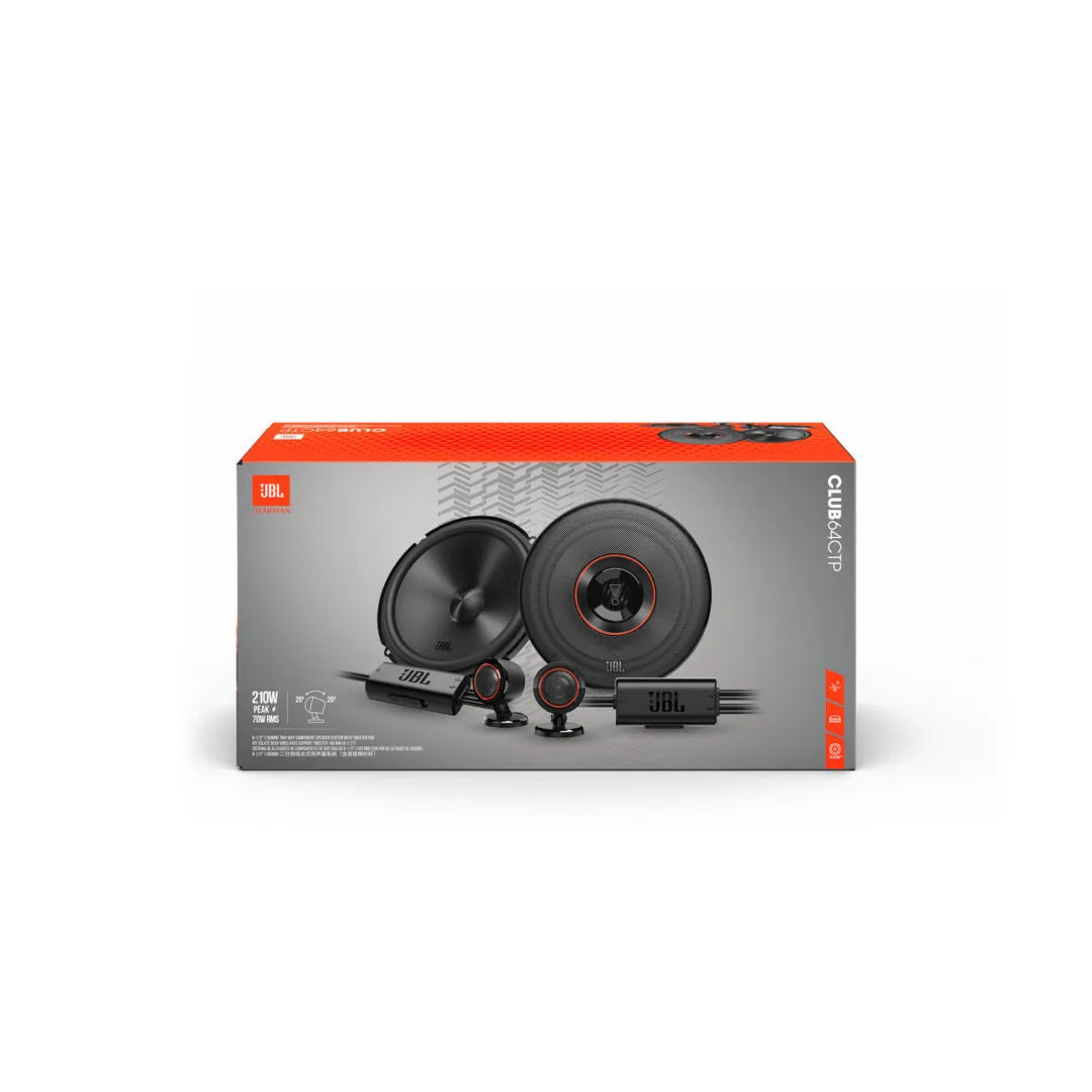 JBL Club 64CTP 6,5" Komponentenset mit Hochtöner-Pods