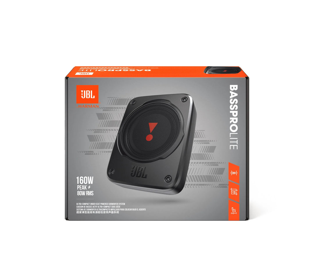 JBL BassPro Lite aktiver 7" Subwoofer für unter den Sitz