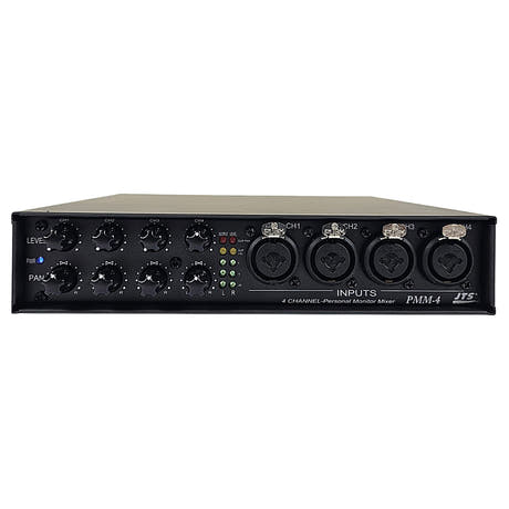 JTS PMM-4 Monitormixer mit vier Kombi-Eingängen