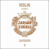 Jargar Geigen Saiten Superior - D synthetisch/silber