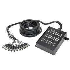 Multikabel mit Stage Box 12/0 (10 m)