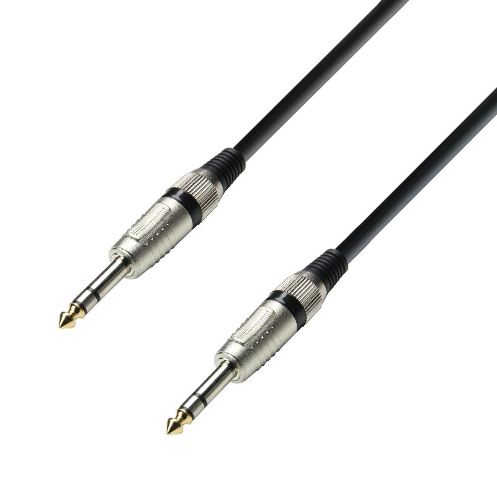 Adam Hall 6.3 mm Klinke stereo zu 6.3 mm Klinke stereo (3 Meter)