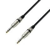 Adam Hall 6.3 mm Klinke stereo zu 6.3 mm Klinke stereo (3 Meter)