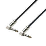 Instrumentenkabel 6.3 mm Winkel Jack mono auf 6.3 mm Winkel Jack mono