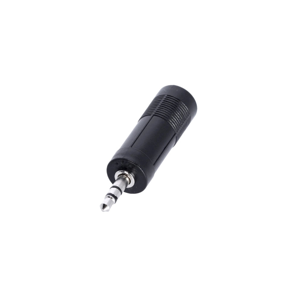 Adapter Audiostecker 6.3 mm Stereo Jack weiblich auf 3.5 mm Stereo Jack