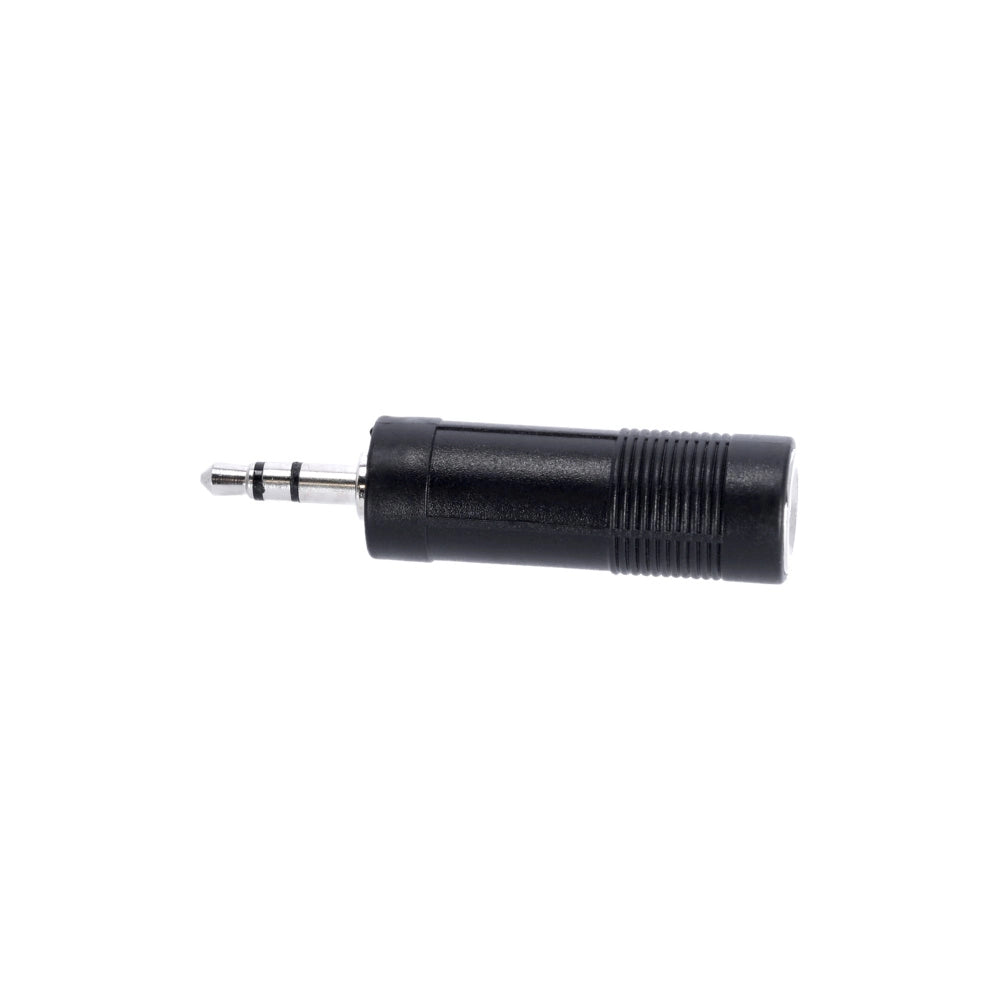 Adapter Audiostecker 6.3 mm Stereo Jack weiblich auf 3.5 mm Stereo Jack