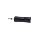 Adapter Audiostecker 6.3 mm Stereo Jack weiblich auf 3.5 mm Stereo Jack