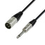 Signal Kabel XLR Stecker zu 6,3 mm Mono Klinke 