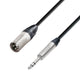 Neutrik Mikrofon Signalkabel XLR männlich auf 6.3 mm Jack stereo (1,5m)