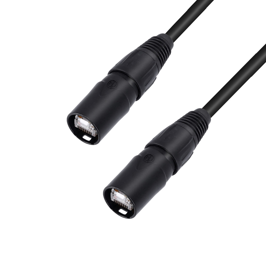 Adam Hall Cables 5 STAR ECON CAT6 10 m - Datenkabel | Kat.6a (S/FTP) Neutrik etherCON® | 10 m