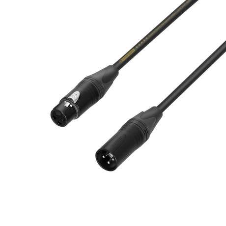 Adam Hall Cables 5 STAR MMF 0150 - Mikrofonkabel | Neutrik® XLR weiblich x XLR männlich | 1,5 m