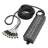 Multikabel mit Stage Box 8/0 10 m