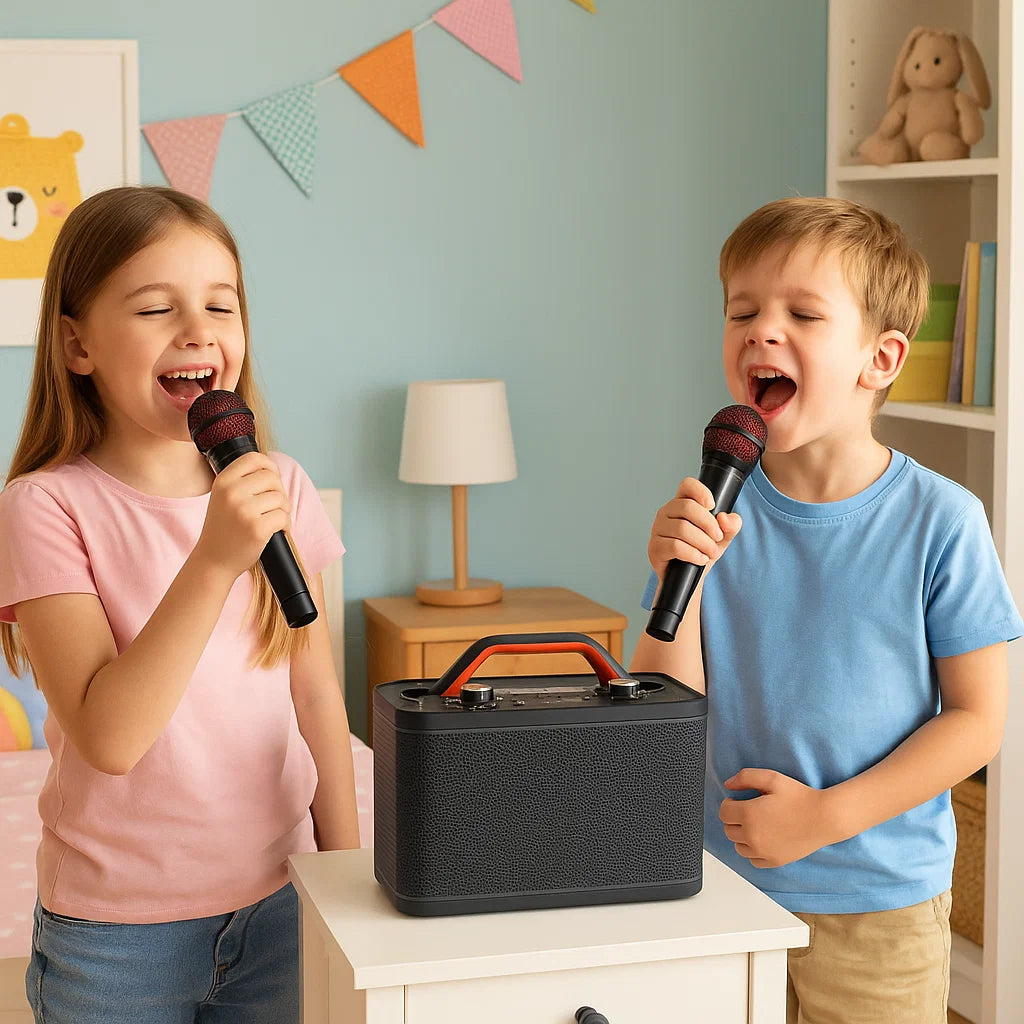 Gesangs- & Lichtpaket (Schwarz)