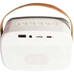 Ibiza Smart Karaoke Bluetooth-Lautsprecher mit 2 kabellosen Mikrofonen