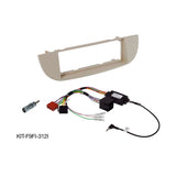 Alpine 9" Einbausatz Fiat 500 – vor Facelift/Elfenbein