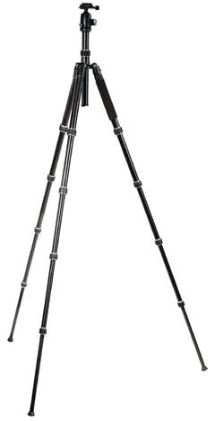 Professionelles Kamera-/Videostativ m. Kugelkopf, 145 cm