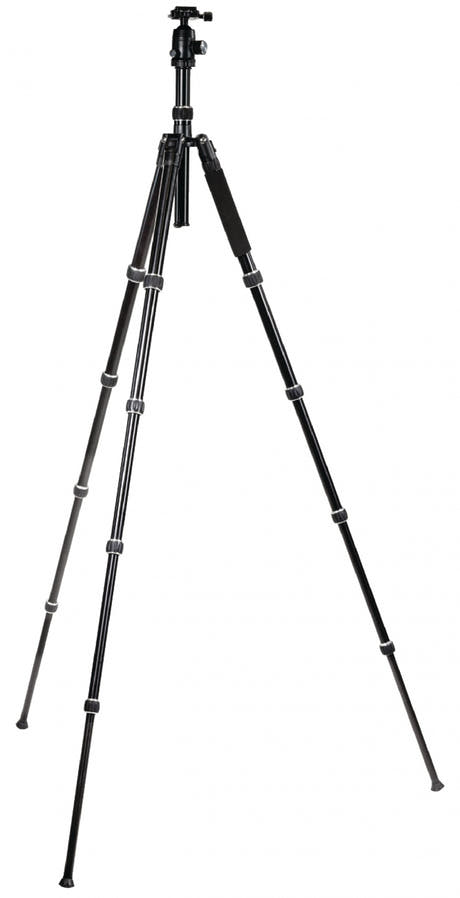 Professionelles Kamera-/Videostativ m. Kugelkopf, 145 cm