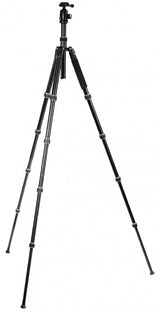 Professional Kamera/Video Stativ Kugelkopf 145 cm Schwarz