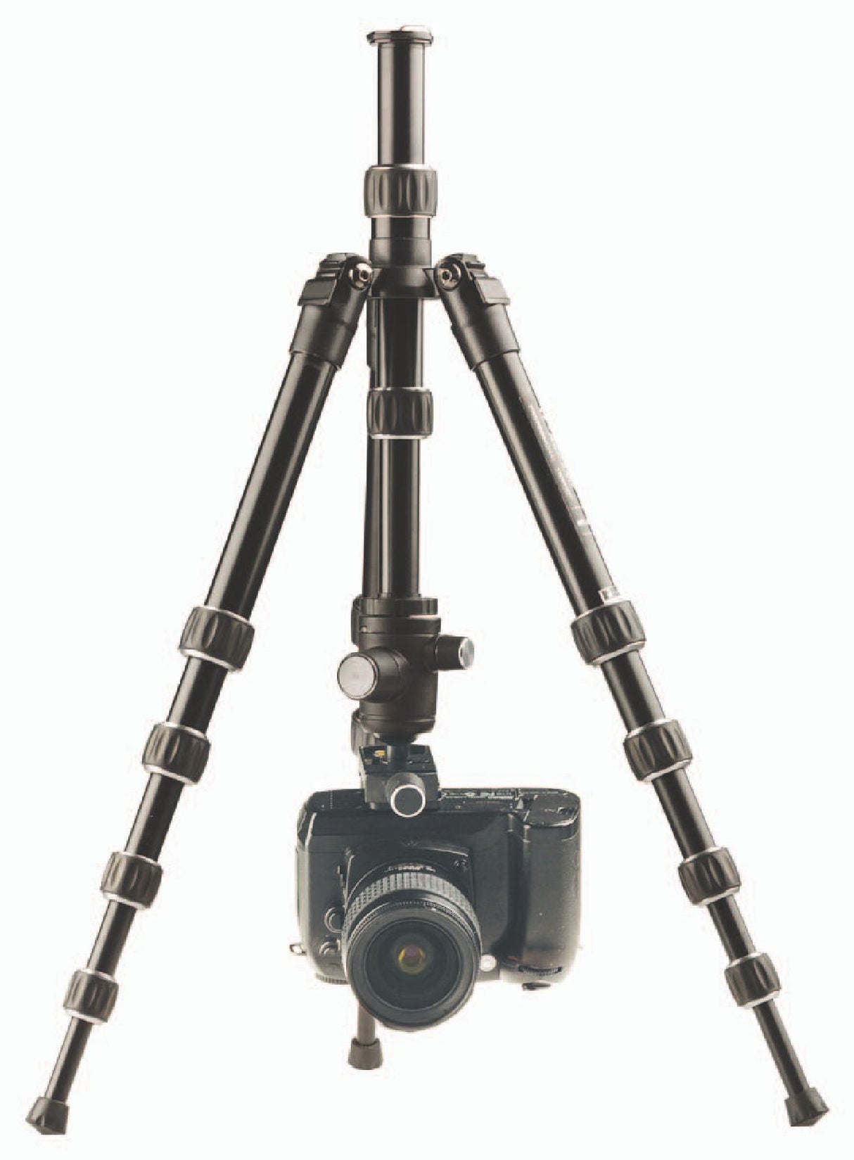 Professional Kamera/Video Stativ Kugelkopf 145 cm Schwarz