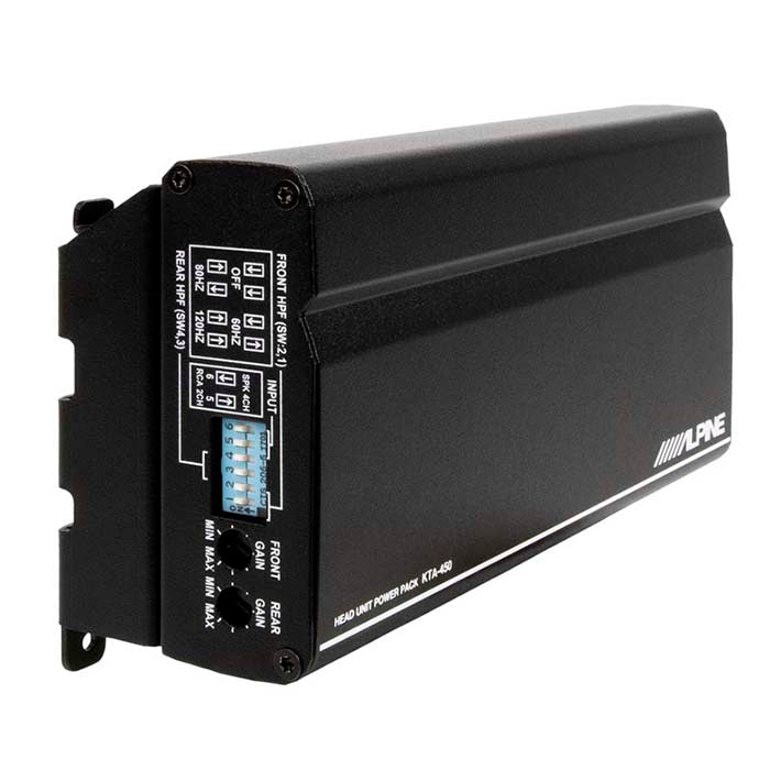Alpine KTA-450 Zusatzverstärker für ilx-w650bt, W690D