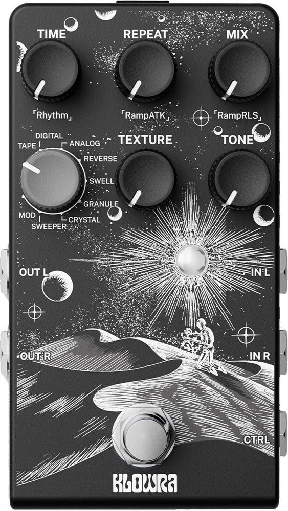 Klowra Everlast Multi-Delay-Pedal