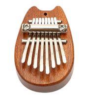 Kalimba mit 8 Tönen. Walnusskörper. Easttop EK04