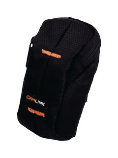 Kamera Kompakt Tasche (Schwarz, Orange, 60x100x30 mm)