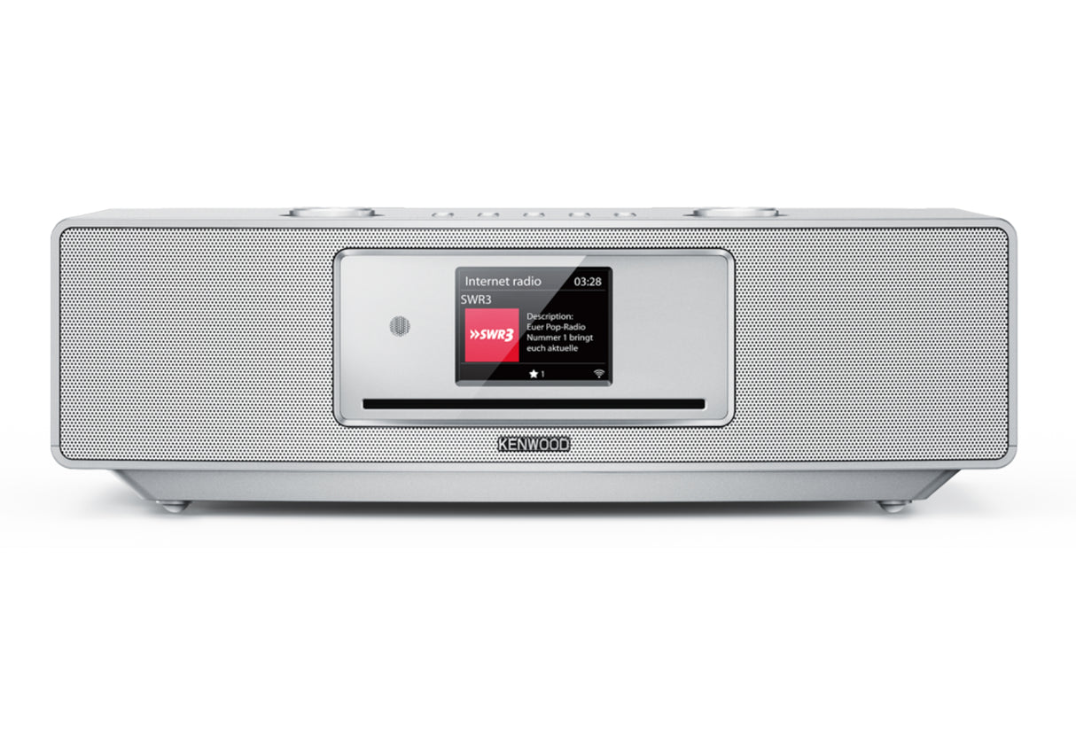 Kenwood CR-ST700SCD-S Internet Radio w. Bluetooth and DAB+ (Silver)
