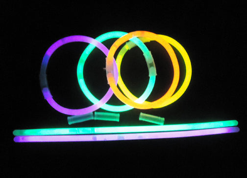 Knicklichter Armband 100 Stk. (Gemischte Farben)