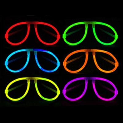 Leuchtende Brille