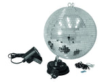 LED Discokugelset 30cm komplett