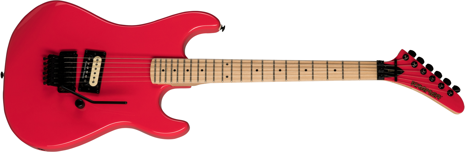 Kramer Guitars Baretta Vintage Electric Guitar (Ruby Red )