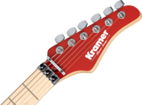 Kramer Guitars Pacer Classic FR Special Electric Guitar (Scarlet Red Metallic )