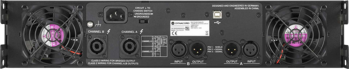 Dynacord L1300FD Amplifier With 2x650W And DSP