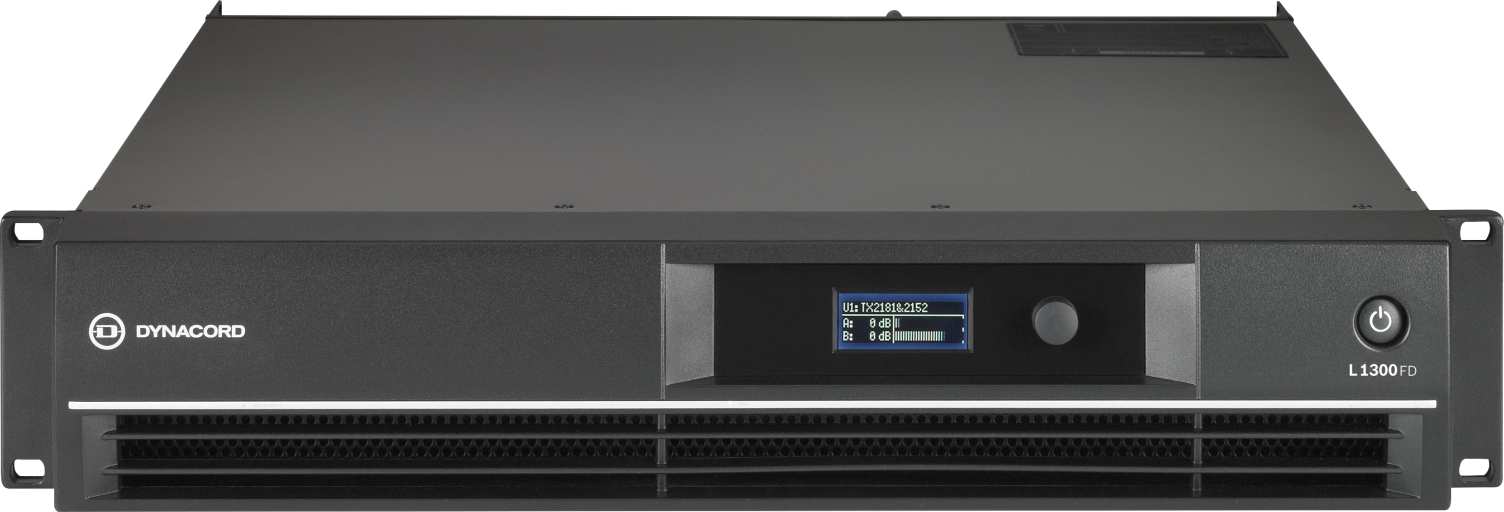 Dynacord L1300FD Amplifier With 2x650W And DSP