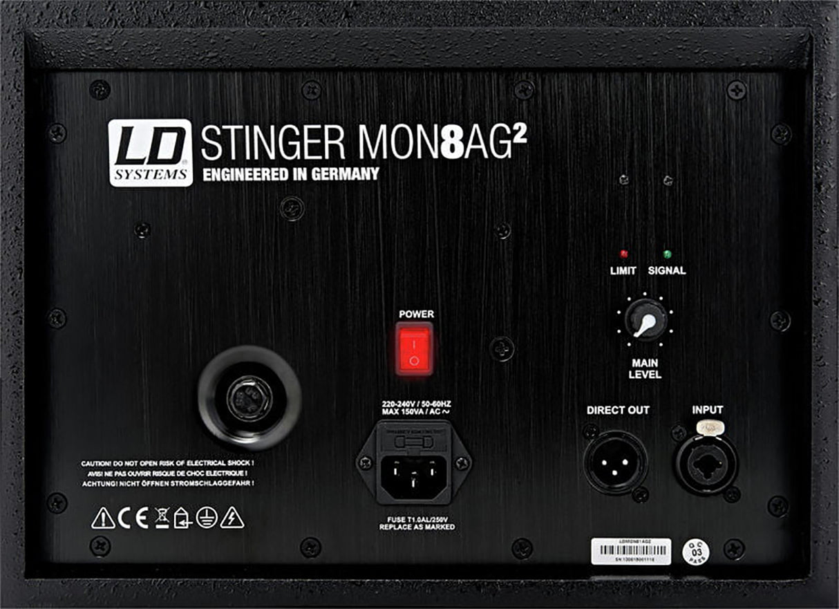 LD Systems MON 81A G2, Aktiv Bühnenmonitor