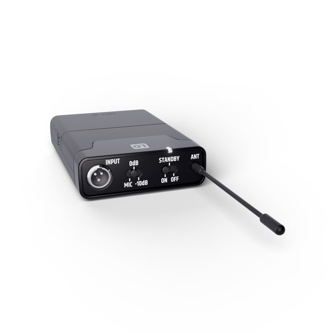 LD Systems ANNY® 10 BPH 2 B5 - 10" tragbares batteriebetriebenes Bluetooth® PA-System mit Mixer und 2x Headsetmikrofone (inkl. Bodypacks)